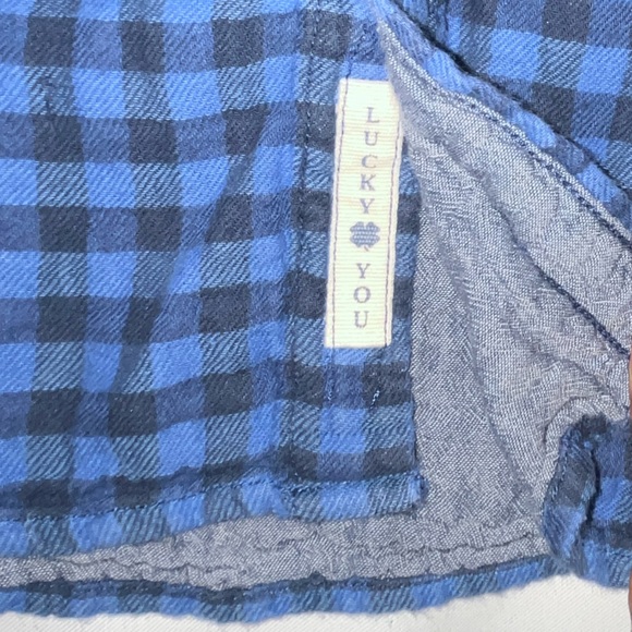 Lucky Brand Blue Plaid Long Sleeve Button Down Shirt
Size Medium - Picture 4 of 7